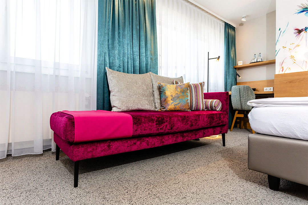 Hotel Böhler Böblingen - Hotelzimmer Sitzbank