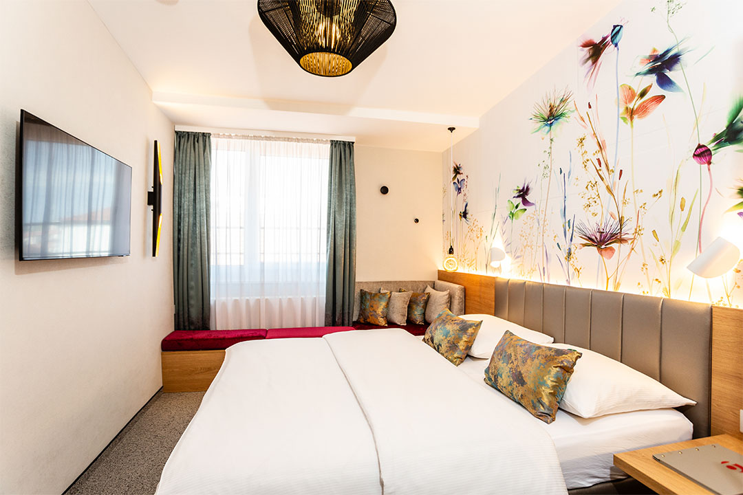 Hotel Böhler Böblingen - Doppelzimmer Floral